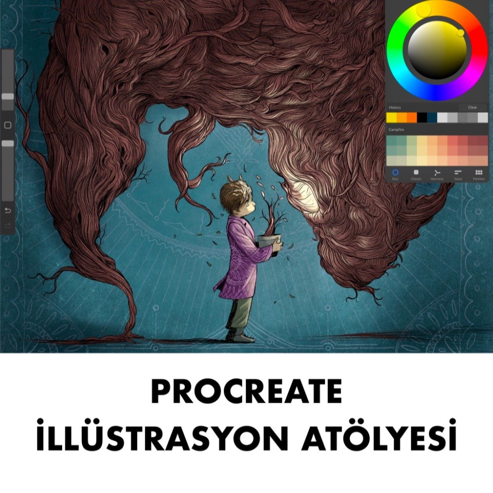 Procreate İllüstrasyon Kursu